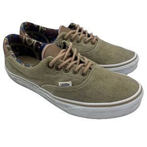 Vans Era Cornstalk Tawny Brown' Skate Shoes Sneakers Mens 10 US
